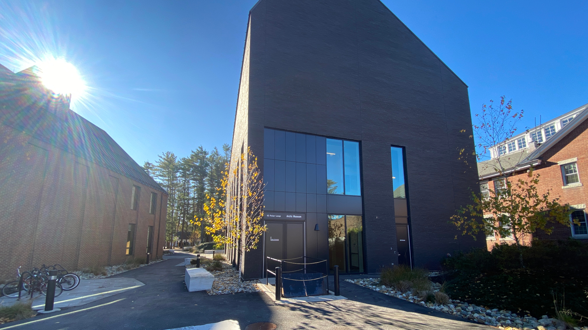 Arctic Museum Brunswick Entrance Building 1