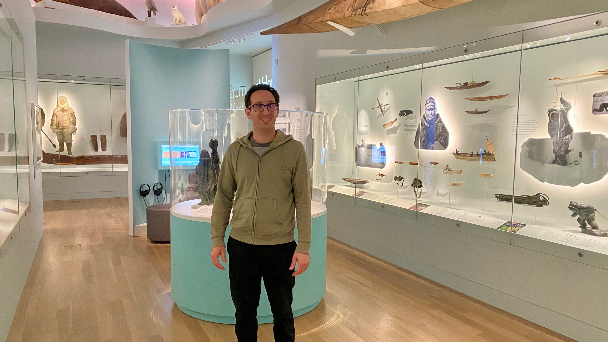 Arctic Museum Brusnwick Exhibit Room