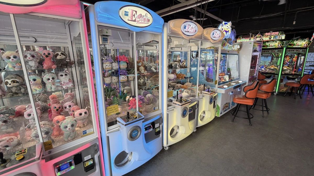 Palace Playland Old Orchard Beach Claw Machines